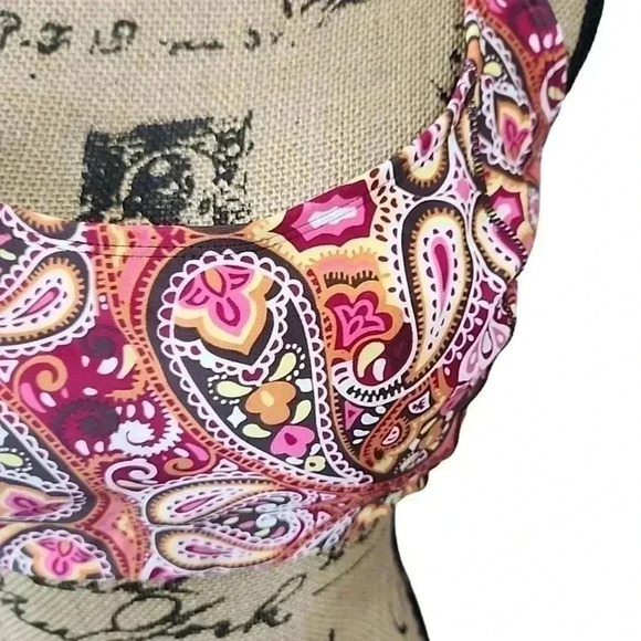 Atletha Paisley Print Swim bra  Size 4 - Picture 2 of 6